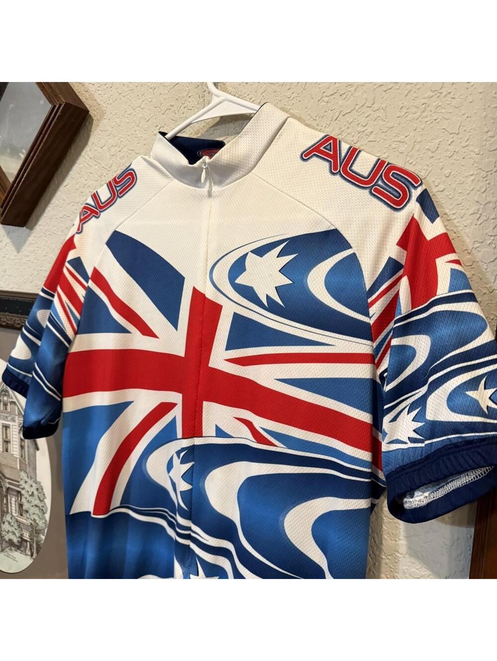 Vintage 00s‎ Cannibal Australia Short Sleeve Cycling Jersey Size Unisex Large - Picture 3 of 7